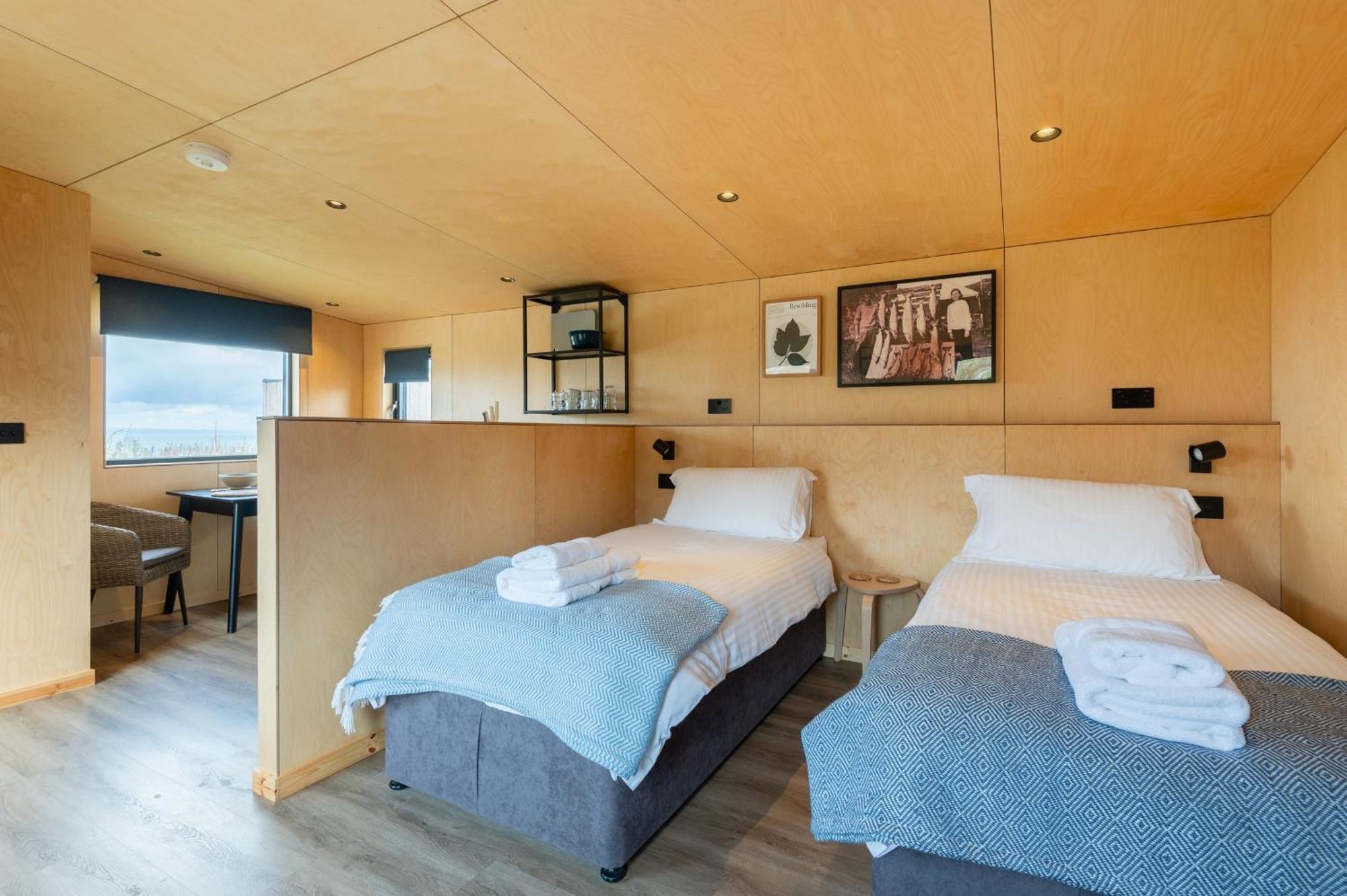 Rustic Cabins, Sea Views From Rewilded Farm With Highland Cows St Andrews Luaran gambar